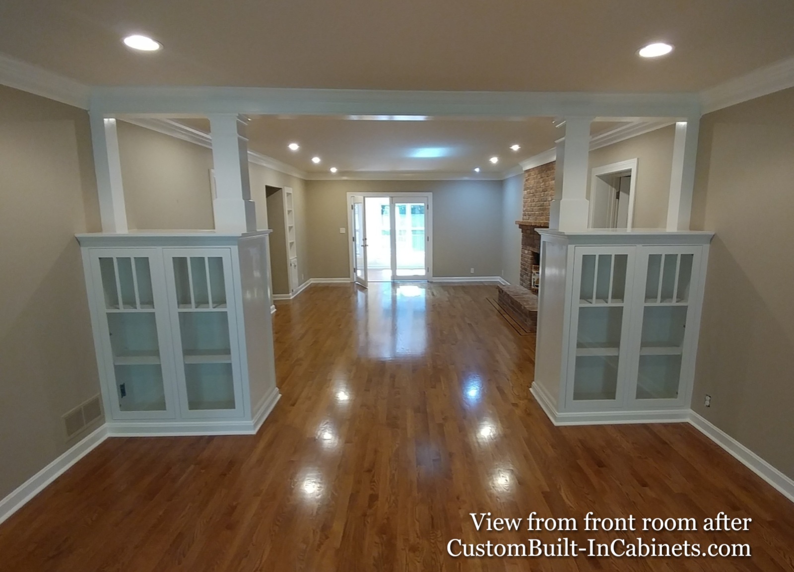 Custom Colonnade Bookcases by Ryan