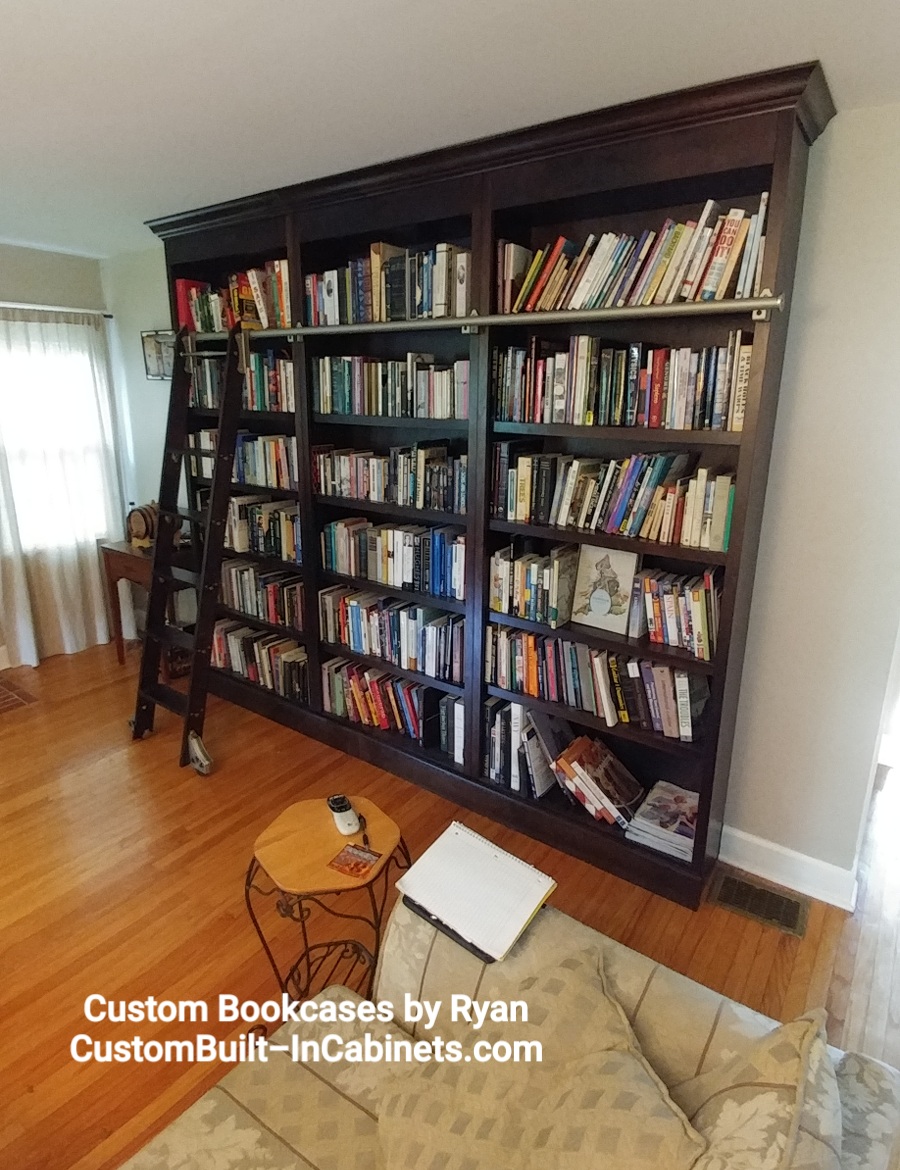 Custom Bookcases by Ryan