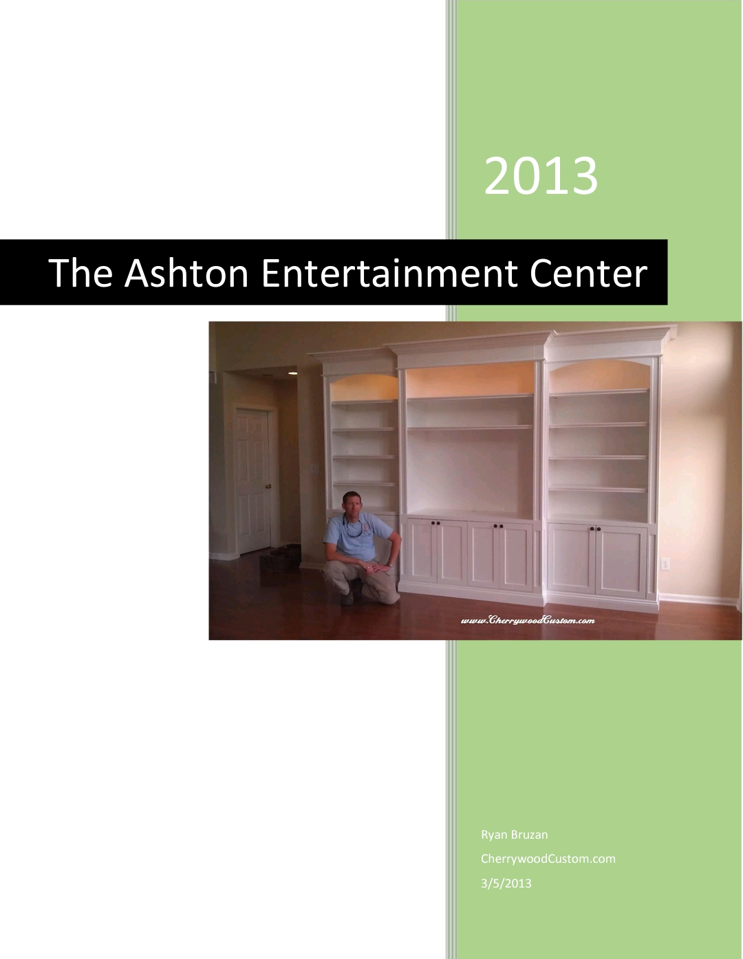 Ashton Entertainment Center Plans