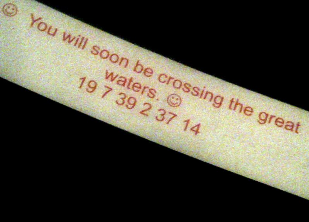 Pappy's Fortune Cookie